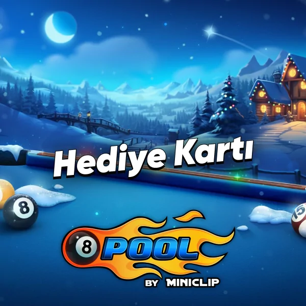 8 pool hediye kartı